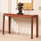 Modern Rectangular Console Table Wooden Console Sofa Table in Brown