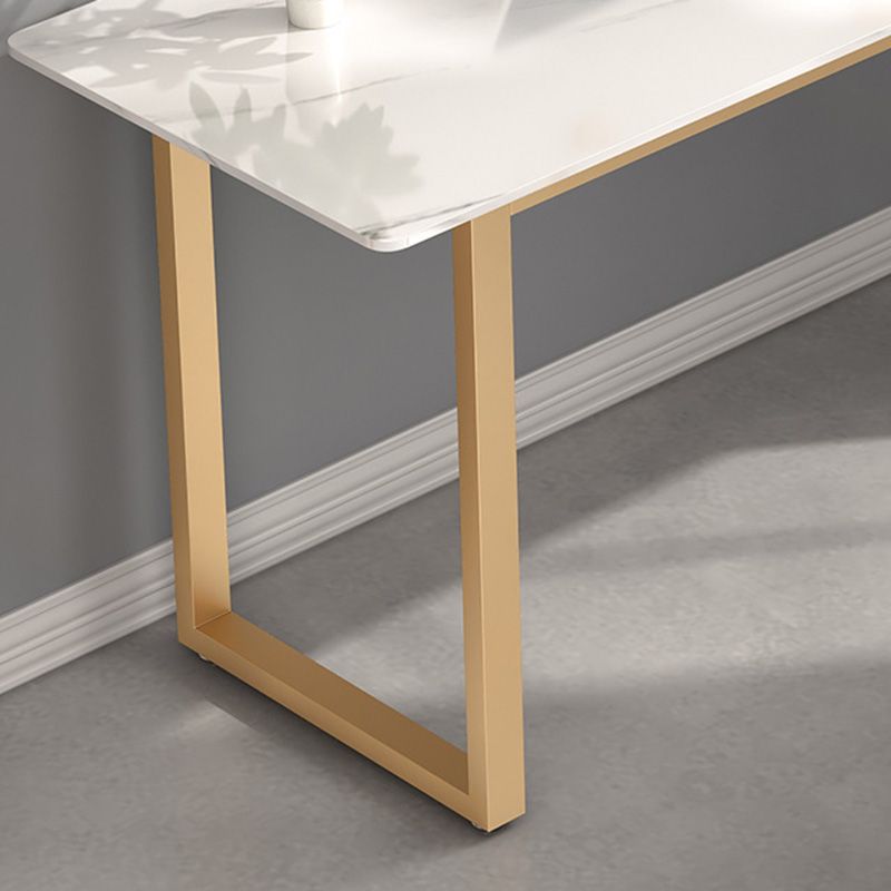 Rectangular Office Desk Sintered Stone Writing Desk in Matte Finish Clearhalo 'furn' 'furn_office_desk' 'Furniture' 'Office Desks' 'Office Furniture' 'office_desk' 1200x1200_5f8ab561-3cfd-4287-8afe-8423c2396fad