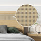 Rectangular Natural Standard Bed Solid Wood and Rattan Panel Bed Rubberwood Clearhalo 'Bedroom Furniture' 'Beds' 'furn' 'furn_beds' 'Furniture' 1200x1200_5f8afe48-88ca-4af3-8092-37895868892f