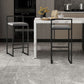 Contemporary Bar and Counter Stool Low Back Stool with Sled Base Clearhalo 'Bar Furniture' 'Bar Stools' 'bar_stools' 'furn' 'furn_bar_stools' 'Furniture' 'furniture_bar_stools' 'Kitchen & Dining Furniture' 1200x1200_5f8bc88e-5ca7-453d-b683-28457b693ece