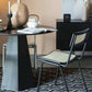 Modern Round Table Pine Solid Wood Pedestal Dining Table in Black Clearhalo 'Dining Tables & Seating' 'Dining Tables' 'dining_table' 'furn' 'furn_dining_table' 'Furniture' 'Kitchen & Dining Furniture' 1200x1200_5f925ba7-9d05-42bd-b494-d4fcd536b344