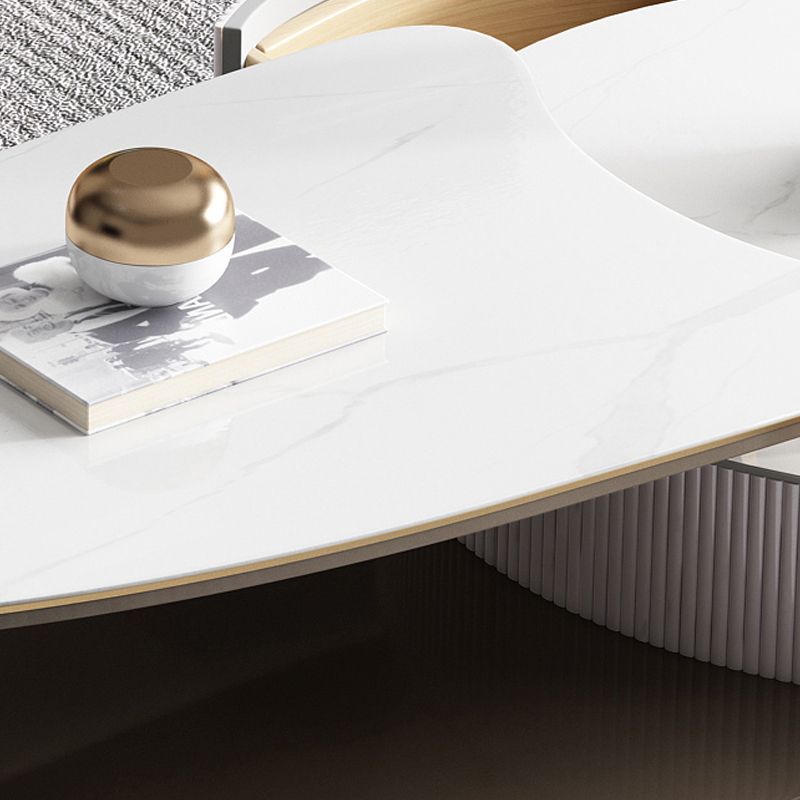 Modern 16.5" W TV Media Stand Open Shelving TV Stand Console with Drawers Clearhalo 'furn' 'furn_tv_stands_entertainment_centers' 'Furniture' 'Living Room Furniture' 'TV Stands & Entertainment Centers' 'TV Stands & Media Storage Furniture' 'tv_stands_entertainment_centers' 1200x1200_5f92f22f-4acb-457e-a1bf-e39d8cef6115