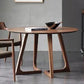 Solid Wood Round Dining Table Modern Contemporary Kitchen Wood Table with Double Pedestal Clearhalo ' dining_table' 'Dining Tables & Seating' 'Dining Tables' 'Furniture' 'furniture_dining_table' 'Kitchen & Dining Furniture' 'kitchen&dining_furn' 'kitchen' 'kitchen_dining_table' 1200x1200_5f95bdf4-4642-467e-a22d-4bf722b44265