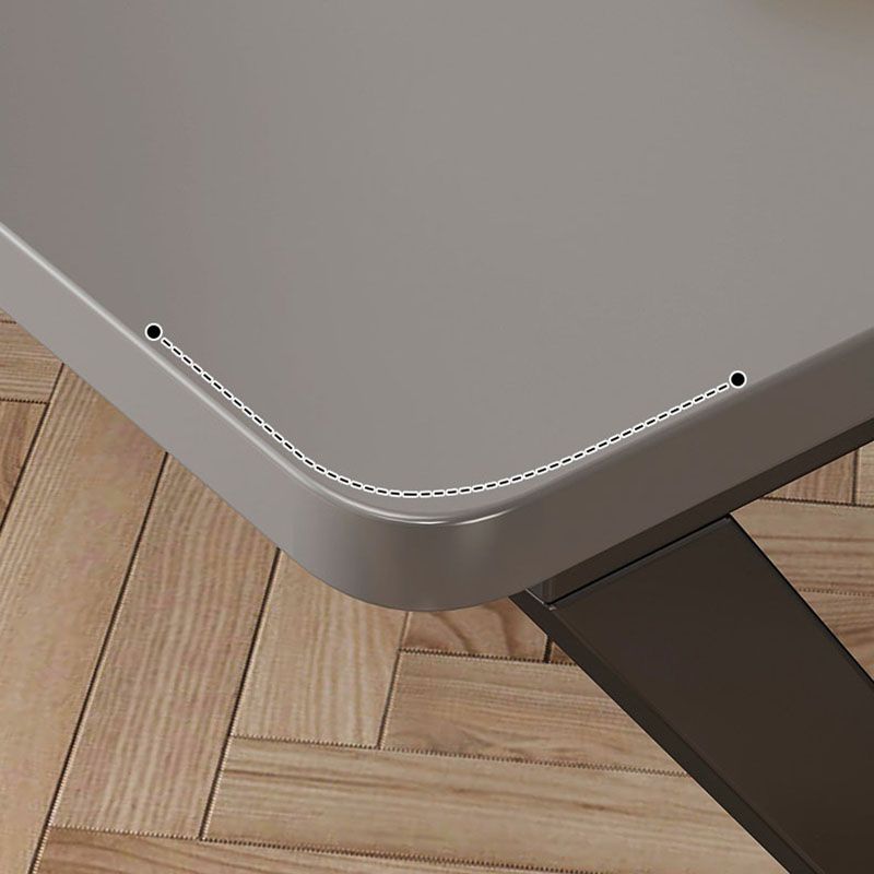 Descripción de la computadora de gestión de cables de escritorio de juegos rectangular