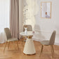 Traditional Luxury Dining Table Round White Top Dining Table with Pedestal Base Clearhalo ' dining_table' 'Dining Tables & Seating' 'Dining Tables' 'furn' 'furn_dining_table' 'Furniture' 'furniture_dining_table' 'Kitchen & Dining Furniture' 'kitchen&dining_furn' 'kitchen' 'kitchen_dining_table' 1200x1200_5f9b8b09-0bb3-462c-9232-3a403af92af6