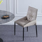 パーソンズサイドチェアモダンな布張りのダイニングとアクセントチェア