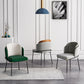 Contemporary Metal Dining Chairs Upholstered Armless Dining Chairs for Home Use Clearhalo ' kitchen&dining_furn' 'Dining Chairs' 'Dining Tables & Seating' 'dining_chair' 'furn' 'furn_dining_chair' 'Furniture' 'furniture_dining_chair' 'Kitchen & Dining Furniture' 'kitchen' 1200x1200_5fa46971-ceac-4109-a564-0c1d76c92cc9