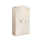 White Engineered Wood Wardrobe Armoire Hinged Wardrobe Closet