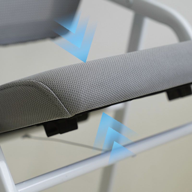 Contemporary Fixed Arms Conference Chair Mesh-back Task Chair for Office Clearhalo 'furn' 'furn_office_chair' 'Furniture' 'Office Chairs' 'Office Furniture' 'office_chair' 1200x1200_5fa5112f-1e74-4195-9825-ce848d555208