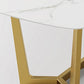 Glam Rectangle Table Sintered Stone Table with Metal Legs for Kitchen Clearhalo 'Dining Tables & Seating' 'Dining Tables' 'dining_table' 'furn' 'furn_dining_table' 'Furniture' 'Kitchen & Dining Furniture' 1200x1200_5fa66a3d-29ae-497e-b836-15a02ead8ac5