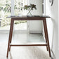 Solid Wood Bar Dining Table Contemporary Bar Table with Brown Base Clearhalo 'Bar Furniture' 'Bar Tables' 'bar_tables' 'Furniture' 'furniture_bar_tables' 'Kitchen & Dining Furniture' 1200x1200_5fa78ce4-15c7-4a1f-9d2a-08eb62f68c14