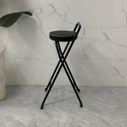 Contemporary Indoor Bar Stools Folding Counter Stool with Metal Legs Clearhalo 'Bar Furniture' 'Bar Stools' 'bar_stools' 'furn' 'furn_bar_stools' 'Furniture' 'Kitchen & Dining Furniture' 1200x1200_5fa7e22d-48af-47c9-bec9-5ea30b3186ad