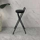 Contemporary Indoor Bar Stools Folding Counter Stool with Metal Legs Clearhalo 'Bar Furniture' 'Bar Stools' 'bar_stools' 'furn' 'furn_bar_stools' 'Furniture' 'Kitchen & Dining Furniture' 1200x1200_5fa7e22d-48af-47c9-bec9-5ea30b3186ad