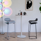 Industrial Iron Simple Barstool Indoor Tall Stool with ABS Seat Clearhalo 'Bar Furniture' 'Bar Stools' 'bar_stools' 'furniture_bar_stools' 'Kitchen & Dining Furniture' 'kitchen&dining_furn' 'kitchen' 'kitchen_furn' Furniture' 1200x1200_5fad571e-6f27-4f47-bea7-a020ead79121