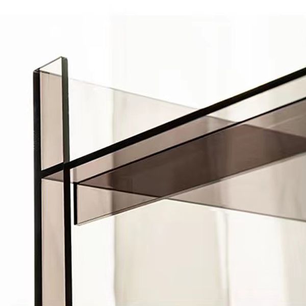 Acrylic Bookcase Scandinavian Style Closed Back Bookshelf for Office and Home Clearhalo 'Bookcases' 'furn' 'furn_bookcases' 'Furniture' 'furniture_bookcases' 'kitchen' 'kitchen_bookcases' 'Living Room Furniture' 'Office Furniture' 1200x1200_5fb0436c-c8df-4b9b-8e51-64ea94553035