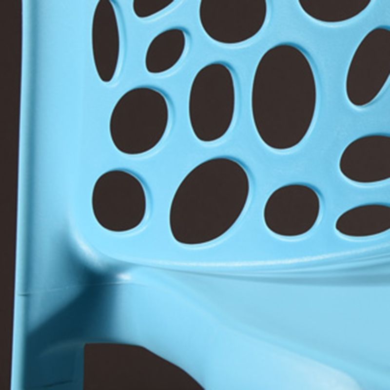 Contemporary Style Plastic Dining Chair Armless Dining Side Chair for Kitchen (Set of 4) Clearhalo ' kitchen&dining_furn' 'Dining Chairs' 'Dining Tables & Seating' 'dining_chair' 'furn' 'furn_dining_chair' 'Furniture' 'furniture_dining_chair' 'Kitchen & Dining Furniture' 'kitchen' 1200x1200_5fb57699-f9b5-4d84-97bd-1c5bfd80eda2