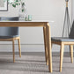 Sintered Stone White Tone Table Mid-Century Modern 4 Legs Table for Dining Room Clearhalo ' dining_table' 'Dining Tables & Seating' 'Dining Tables' 'furn' 'furn_dining_table' 'Furniture' 'furniture_dining_table' 'Kitchen & Dining Furniture' 'kitchen&dining_furn' 'kitchen' 'kitchen_dining_table' 1200x1200_5fb5a9c4-0ffc-4099-80bd-f13b25a51849