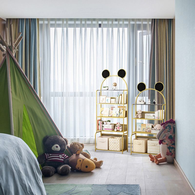 Wall Mounted Bookcase Glam Style Bookshelf for Home Office and Study Room Clearhalo 'Bookcases' 'furn' 'furn_bookcases' 'Furniture' 'furniture_bookcases' 'kitchen' 'kitchen_bookcases' 'Living Room Furniture' 'Office Furniture' 1200x1200_5fb75d57-1a67-4020-861c-1b74b4f9557e