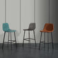 Metal Scandinavian Dining Room Armless Stool Low Back Bar Stool Clearhalo 'Bar Furniture' 'Bar Stools' 'bar_stools' 'furn' 'furn_bar_stools' 'Furniture' 'furniture_bar_stools' 'Kitchen & Dining Furniture' 1200x1200_5fb7b6c3-9d82-4017-a270-9f07a884882b