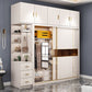 Modern Style Wardrobe Cabinet Glass Wardrobe Closet for Home