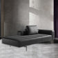 Glam Upholstered Leather Chaise Lounge Couch Metal Chaise Lounge Chair Clearhalo 'Chairs & Seating' 'Chaise Lounge' 'chaise_lounge' 'furn' 'furn_chaise_lounge' 'Furniture' 'Living Room Furniture' 1200x1200_5fbaa674-301b-446c-866d-e0e9ac251477