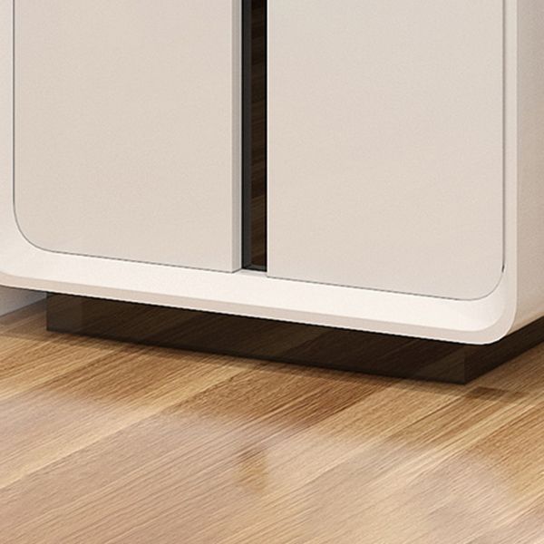 Moderne rechthoekige bartafel van kunsthout met wijnkast voor de woonkamer