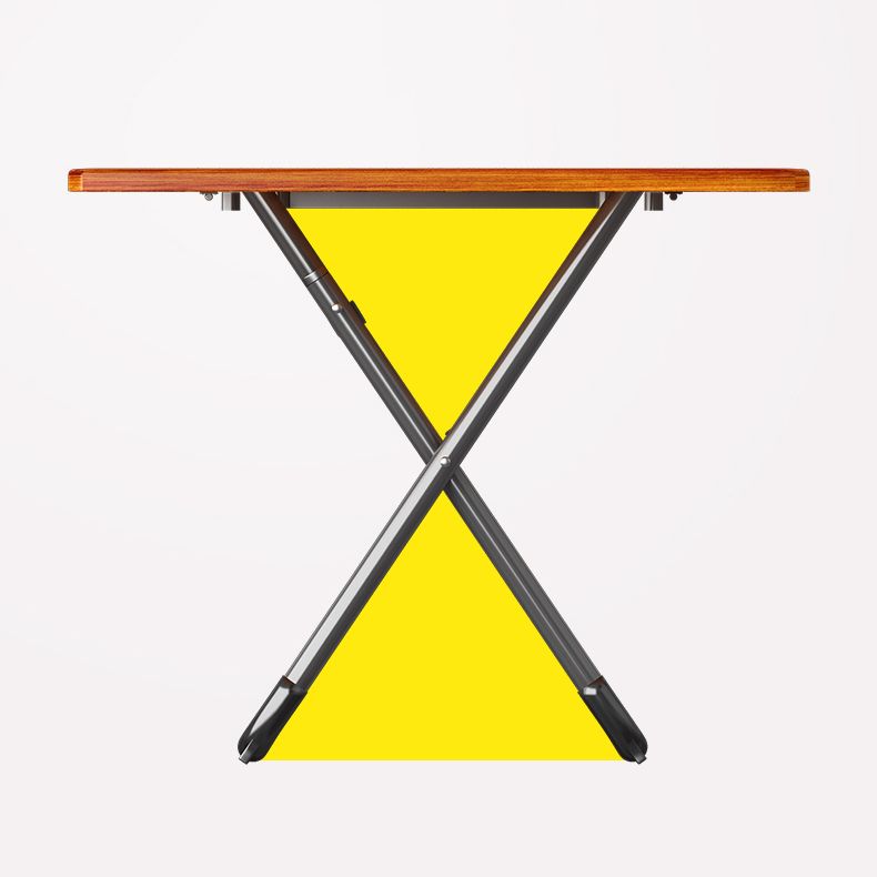 Modern Style Kitchen Dining Set Wood Top Dining Furniture Set with Double Pedestal Base Clearhalo 'Dining Room Sets' 'Dining Tables & Seating' 'dining_room_set' 'furn' 'furn_dining_room_set' 'Furniture' 'furniture_dining_room_set' 'Kitchen & Dining Furniture' 'kitchen&dining_furn' 'kitchen' 1200x1200_5fbcb3ec-ce09-473f-9702-64ab8847890e