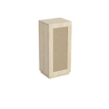 Massive Holz am Nachtkabine Kiefernkiefern Türen mit modernen Nachttisch enthalten