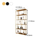Metal Iron Etagere Bookshelf Contemporary Vertical Open Bookcase Clearhalo 'Bookcases' 'furn' 'furn_bookcases' 'Furniture' 'furniture_bookcases' 'Office Furniture' 1200x1200_5fc40f22-11e1-4829-aa6d-b1be0afe6fb0