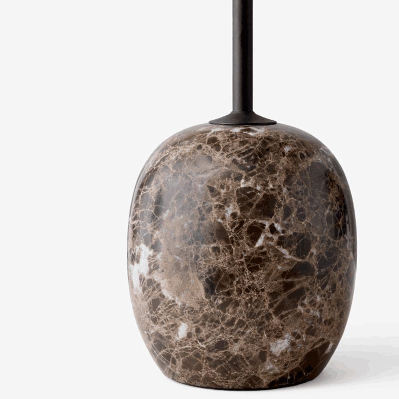 Moderne ronde metalen bijzettafel 15.74 "brede voetstuk eindtafel