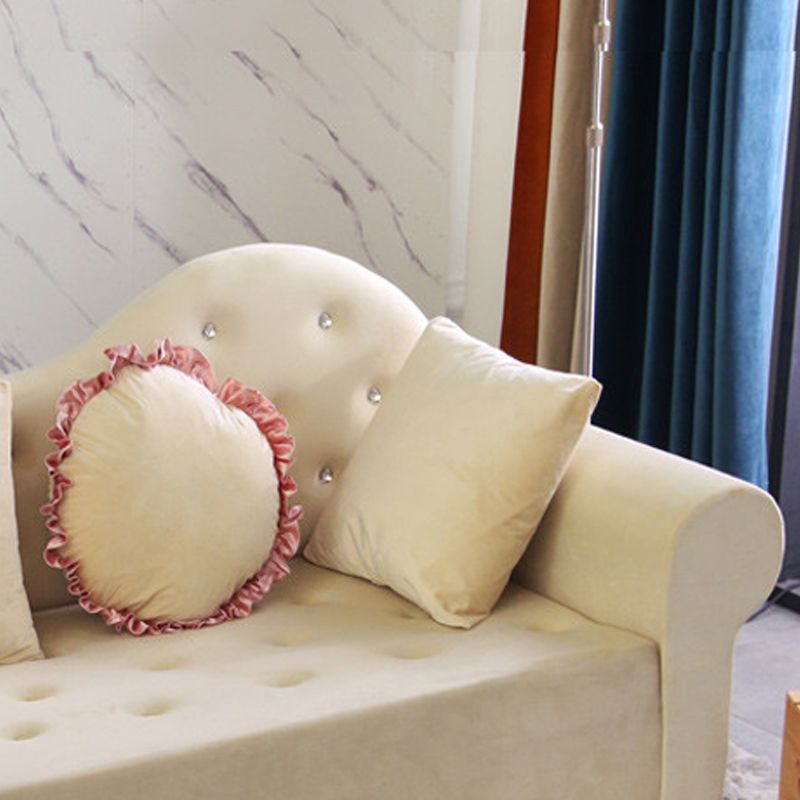 French Country Upholstered Chaise Lounge Couch Velvet Chaise Lounge Clearhalo 'Chairs & Seating' 'Chaise Lounge' 'chaise_lounge' 'furn' 'furn_chaise_lounge' 'Furniture' 'Living Room Furniture' 1200x1200_5fc896aa-10d5-4151-9d64-8797df664b51