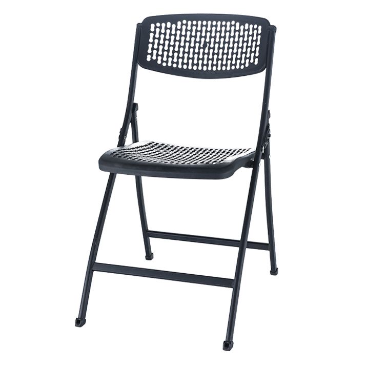 Sedia moderna per ufficio in plastica a braccia senza ruote back office sedia