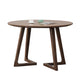 Modern Round Dining Table Rubberwood Solid Wood Dining Table with Sled Base Clearhalo 'Dining Tables & Seating' 'Dining Tables' 'dining_table' 'furn' 'furn_dining_table' 'Furniture' 'Kitchen & Dining Furniture' 1200x1200_5fcda4c1-54bf-4729-bedf-766c15fbe9d5
