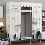 Armadio in metallo moderno in stile armadio da letto da letto con gambe