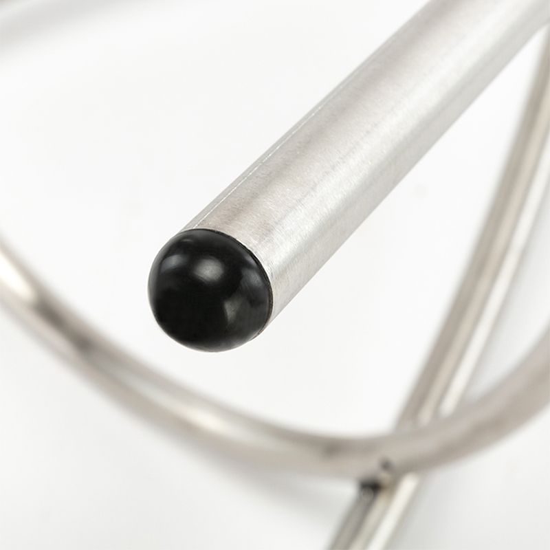 Hedendaagse stijl Faux Leather Bar Stool Low Back Teller Bar Stool voor thuis