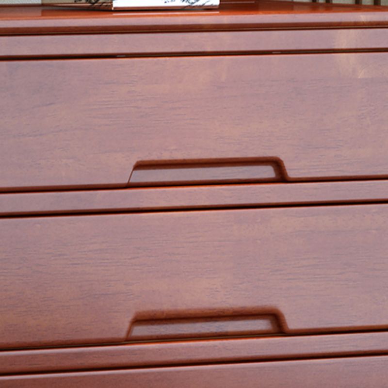 Moderne rechthoekige kastgroeven houten zijkast met lade