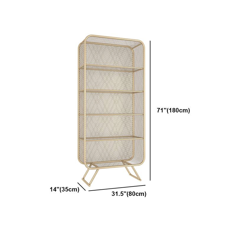 Closed Back Bookcase Glam Style Bookshelf for Home Study Room Office Clearhalo 'Bookcases' 'furn' 'furn_bookcases' 'Furniture' 'furniture_bookcases' 'kitchen' 'kitchen_bookcases' 'Living Room Furniture' 'Office Furniture' 1200x1200_5fd1f483-dba2-4c6a-98df-c11ec0255d05