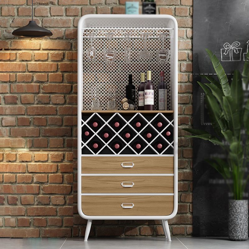 Modern 3-Drawer Wood Sideboard Open Storage Buffet Table with Wine Rack for Living Room Clearhalo 'buffet_sideboard' 'Buffets & Sideboards' 'furn' 'furn_buffet_sideboard' 'Furniture' 'furniture_buffet_sideboard' 'Kitchen & Dining Furniture' 1200x1200_5fd3c8c7-91af-4d1d-947b-ae6da73c87b1