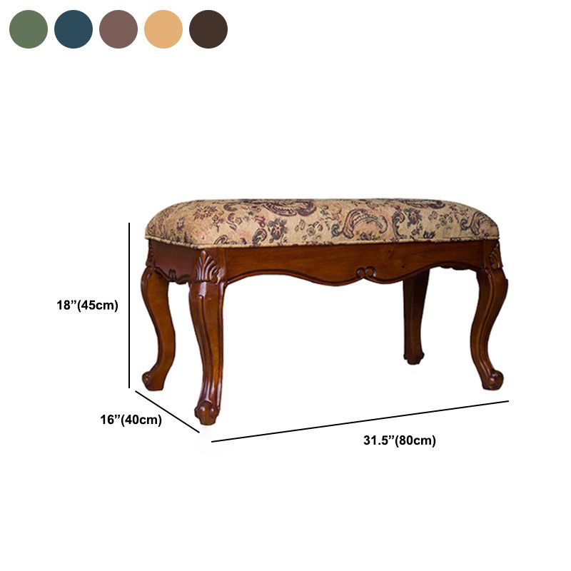 Rectangle 17.7"H Entryway Bench Cushioned Upholstered Seating Bench Clearhalo 'Benches' 'Chairs & Seating' 'furn' 'furn_benches' 'Furniture' 'Living Room Furniture' 1200x1200_5fd6fd38-a27d-4be5-92f3-e1748971a3d9