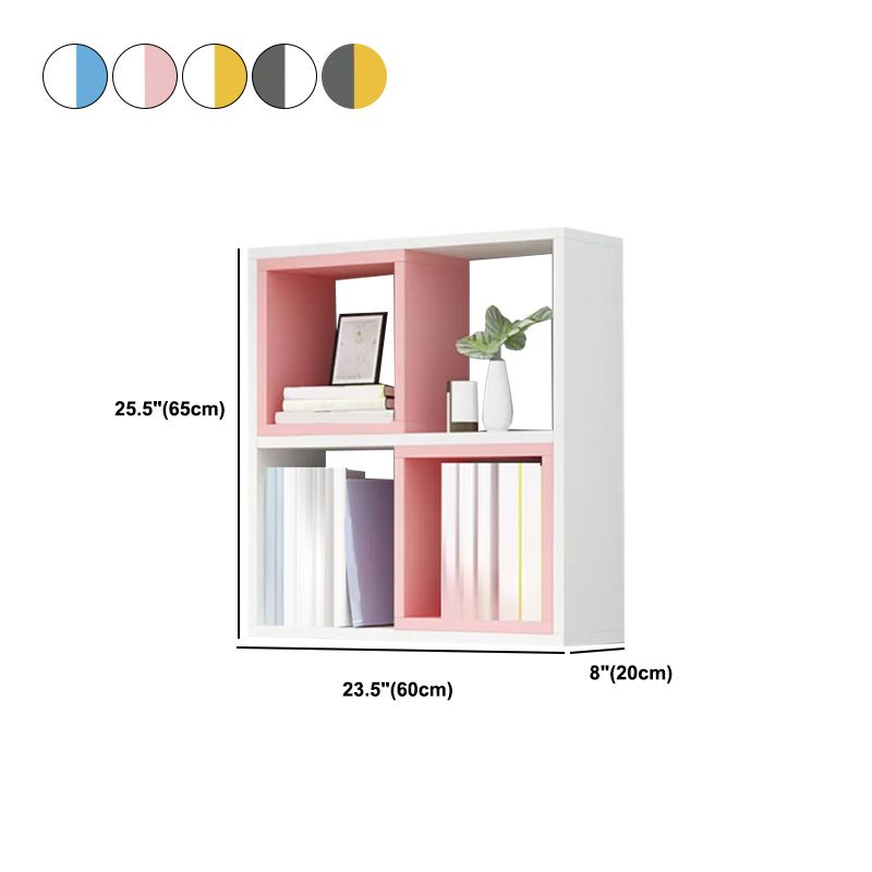 Modern Engineered Wood Book Shelf Wall gemonteerd gesloten achterste plank boekenkast voor thuis