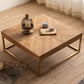 Modern Wooden Coffee Table Rectangular Top Shape Coffee Cocktail Table
