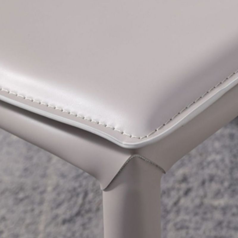 Upholstered Dining Side Chair Modern Armless Dining Chairs for Home Clearhalo 'Dining Chairs' 'Dining Tables & Seating' 'dining_chair' 'furn' 'furn_dining_chair' 'Furniture' 'Kitchen & Dining Furniture' 1200x1200_5fd9525f-88f5-4cfb-b916-db10218adc7a