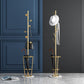 Glam Metal Cad -rek Marmeren basisjas Hanger voor woonkamer