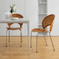 Scandinavian Style Open Back Dining Side Chair with Metal Legs Armless Side Chairs for Home Clearhalo ' kitchen&dining_furn' 'Dining Chairs' 'Dining Tables & Seating' 'dining_chair' 'furn' 'furn_dining_chair' 'Furniture' 'furniture_dining_chair' 'Kitchen & Dining Furniture' 'kitchen' 1200x1200_5fdfb567-bd74-48f9-a725-ef1efe5b04e7