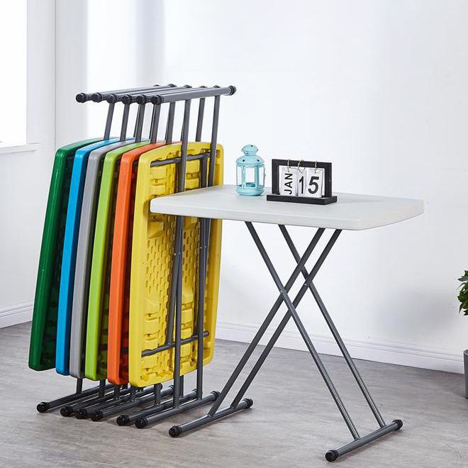 Bureau d'écriture rectangulaire contemporain bureau de bureau à la maison avec les jambes