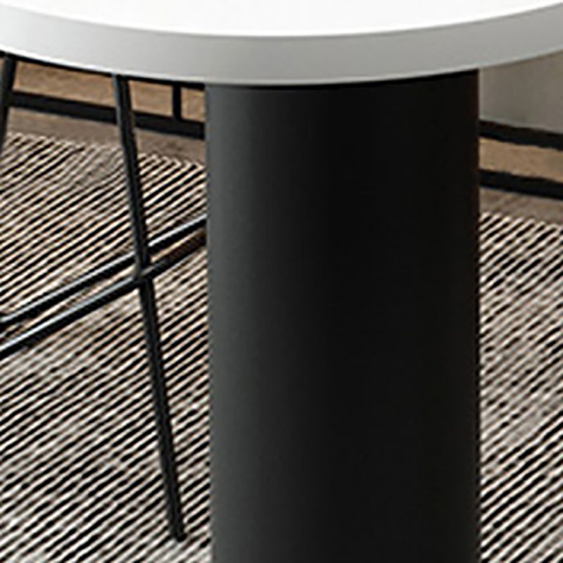 Table de bar industrielle en métal et bois Table de hauteur de bar d'intérieur