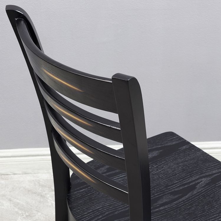Traditional Wood Dining Side Chair 16.5'' Wide Ladder Back Chair for Home Use Clearhalo ' kitchen&dining_furn' 'Dining Chairs' 'Dining Tables & Seating' 'dining_chair' 'furn' 'furn_dining_chair' 'Furniture' 'furniture_dining_chair' 'Kitchen & Dining Furniture' 'kitchen' 1200x1200_5febed12-e02d-437b-b148-a7374f63adab