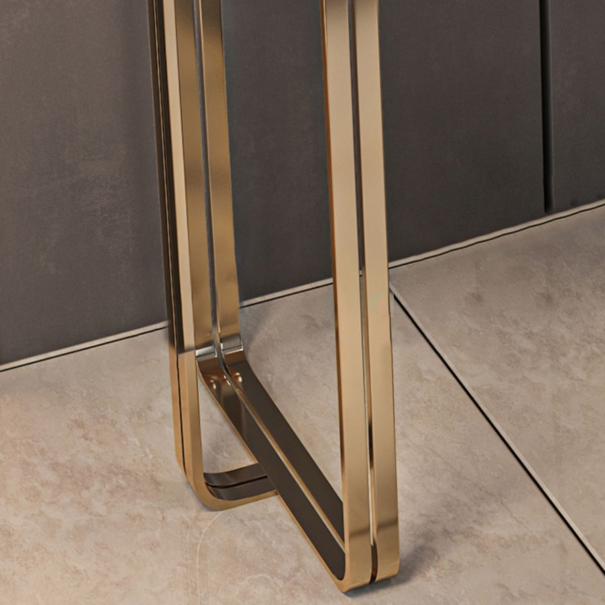 17" Wide Glam Vanity Table Glass Black Make-up Vanity with Drawer Clearhalo 'Bedroom Furniture' 'furn' 'furn_makeup_vanities' 'Furniture' 'Makeup Vanities' 'makeup_vanities' 1200x1200_5fed76ce-2f29-483a-9f1c-1a56fb1c2b82