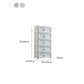 Non-Hanging Wardrobe Armoire Contemporary Plastic Storage Cabinet Clearhalo 'Armoires & Wardrobes' 'armoires_wardrobes' 'Bedroom Furniture' 'furn' 'furn_armoires_wardrobes' 'Furniture' 1200x1200_5ff002a5-d616-4092-97f9-0570fac74edd