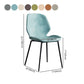 Modern Metal Dining Side Chair Solid Back Dining Armless Chair for Restaurant Use Clearhalo ' kitchen&dining_furn' 'Dining Chairs' 'Dining Tables & Seating' 'dining_chair' 'furn' 'furn_dining_chair' 'Furniture' 'furniture_dining_chair' 'Kitchen & Dining Furniture' 'kitchen' 1200x1200_5ff05244-1831-4078-8691-5d39d4e58ea7